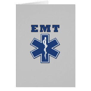 EMT-stjärna av liv OBS Kort