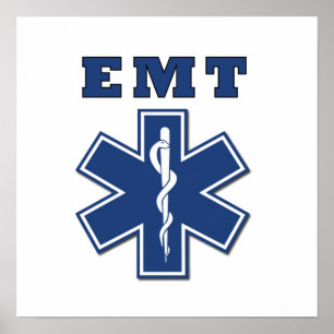 EMT-stjärna av liv Poster