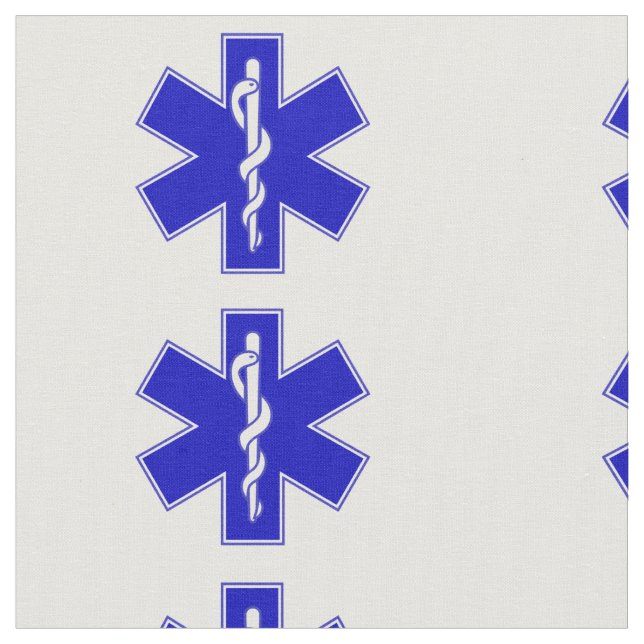 EMT-stjärna av liv Tyg (Närbild)