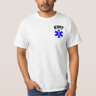 EMT värderar arbetsuppgiftskjortan T Shirt
