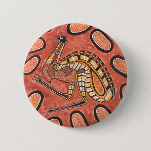 Emu Aboriginal Art Painting Knapp