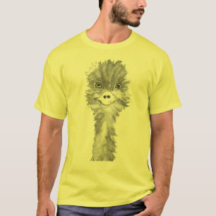 Emu Birds Funny Humor Ostrich Emo Animal T Shirt