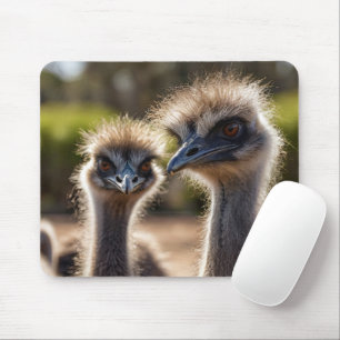 Emu Birds Mouse Pad Musmatta