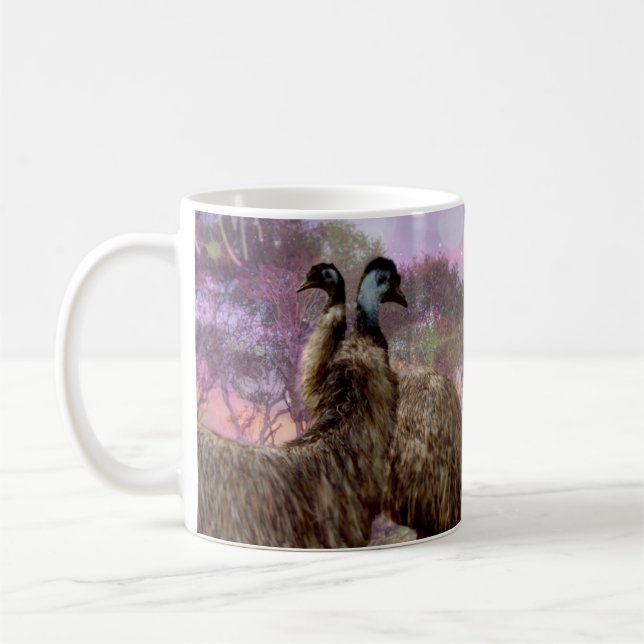 Emu Courtship Kaffemugg (Vänster)