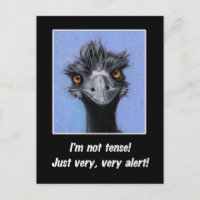 EMU: FUNNY SAYYING FOR TENSE CHEF ELLER ANDRA