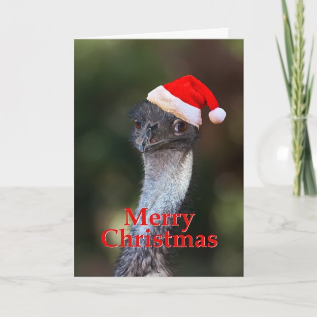 Emu God jul Helgkort (Framsida)