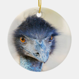 Emu Julgransprydnad Keramik