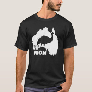 Emu Krig 1932 Glöm aldrig att vi vann Vintage T Shirt