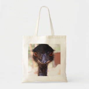 Emu Porträtt Tote Bag - Quirky Animal Photography Tygkasse