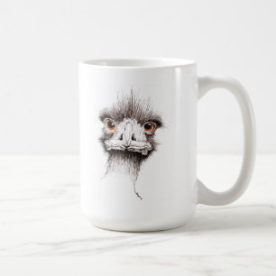 Emu vid Inkspot Kaffemugg
