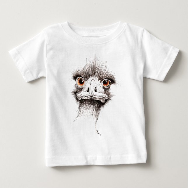 Emu vid Inkspot T Shirt (Framsida)