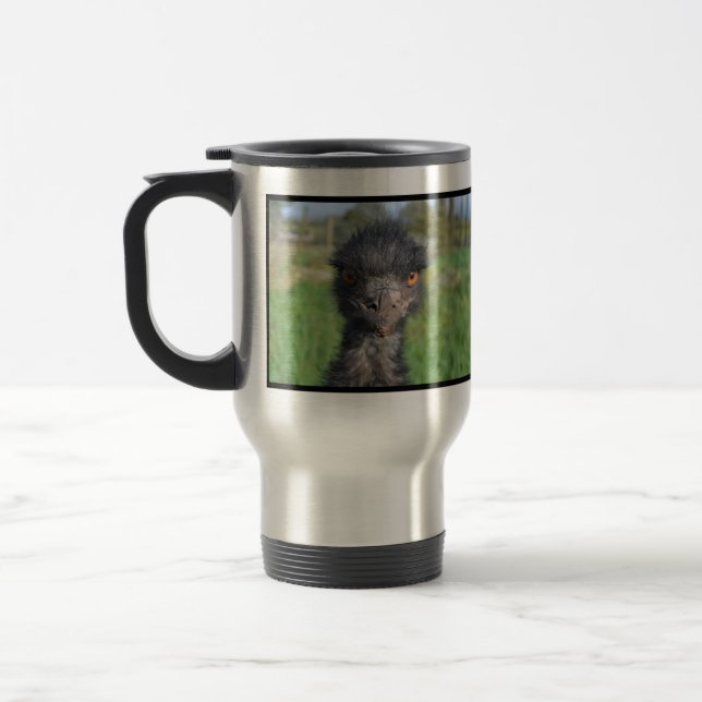 Emufågeltravel mug resemugg (Vänster)