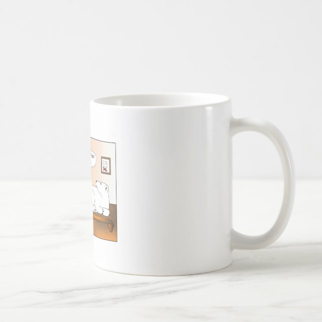 eMug för Bi-Polar tecknadkaffe Kaffemugg (Höger)