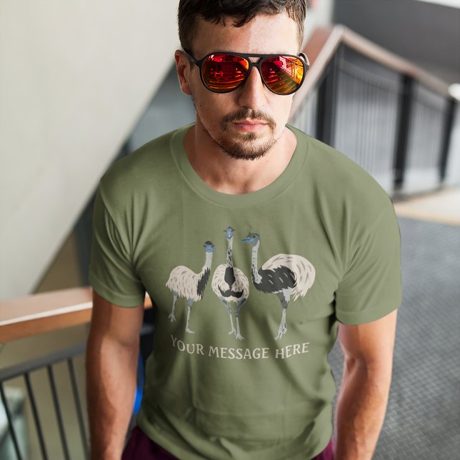 Emus Bird Älskare Personlig T Shirt (Skapare uppladdad)