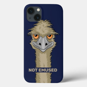 Emused Funny Emu Pun Indigo Blue