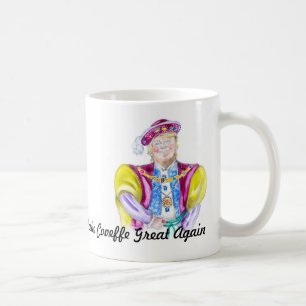 En 11 oz kaffe kopp med den Underbarare Donald Tru