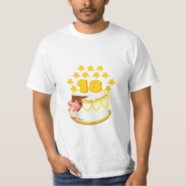 En 18-års födelsedag t-shirt