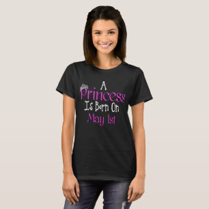 En 1st rolig födelsedag för Princess Vara Född T Shirt
