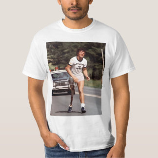 " En 21-årig kanadensare vid namn Terry Fox inledd T Shirt
