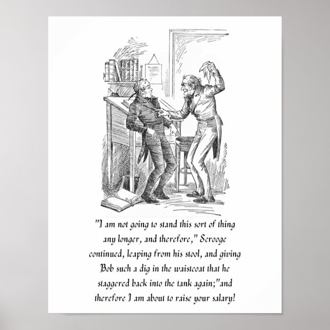 En A Christmas Carol-affisch Poster (Framsidan)