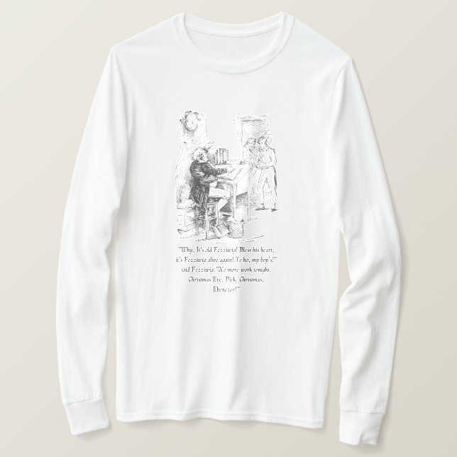 En A Christmas Carol T-shirt (Design framsida)
