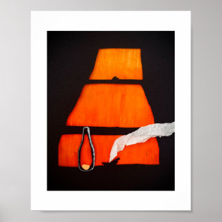 En 'A Cosmic Wingspan "Orange Wine"'-affisch Poster