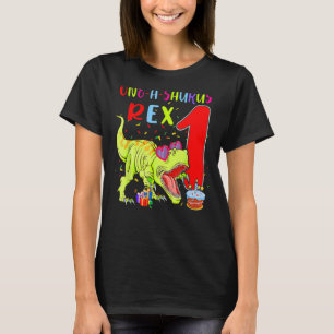 En A Saurus 1 Rex T rex Dinosaur-solglasögon 1:a B Shirt