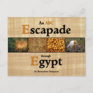 En ABC Escapade genom Egypten Vykort