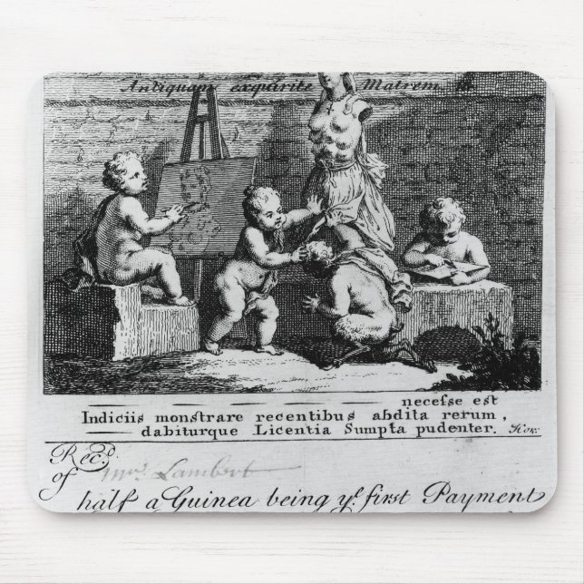 En abonnemangbiljett för 'ett luder musmatta (Framsidan)