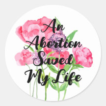 En abort räddade mitt liv (blommigt)