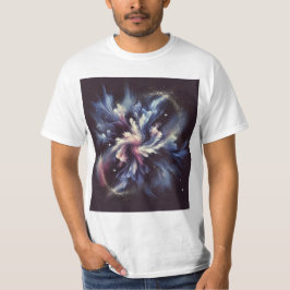 En abstrakt galaxisk design som fångar mysteriet m t shirt