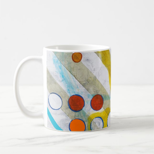en abstrakt kaffemugg (Vänster)