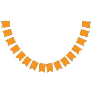 En abstrakt som blandar pulserande orange, rött oc vimplar