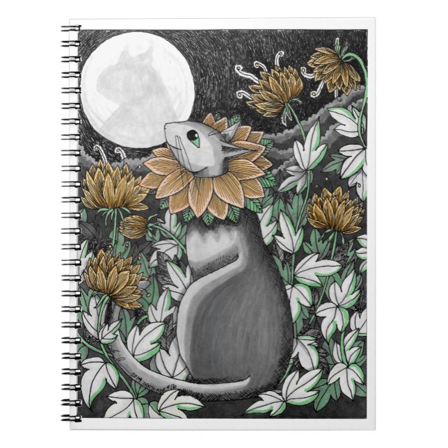 En Acolyte-dator av Artemis spiral Anteckningsbok (Framsidan)