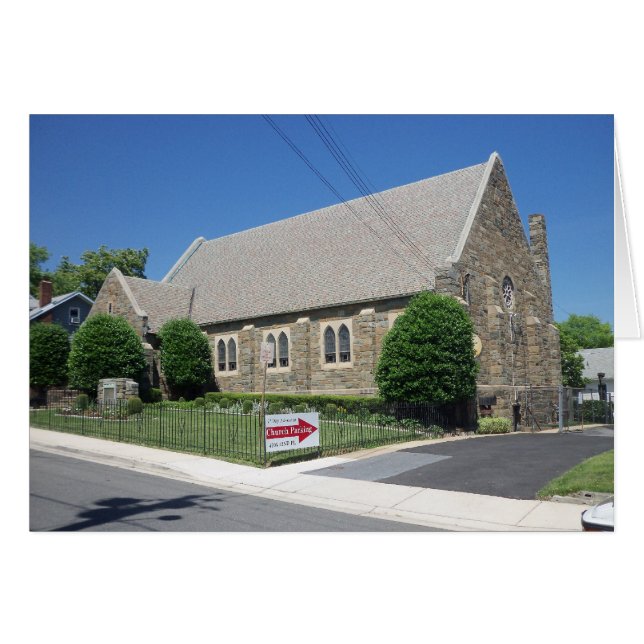 En Adventist Church Hälsningskort (Framsidan Horizontal)