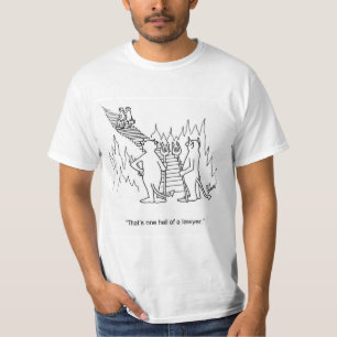 En advokat Tecknad T-Shirt