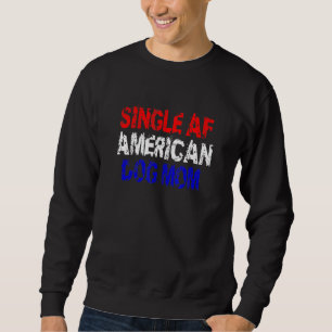 En AF American Hund Mamma Walking Icebrytare Lång Ärmad Tröja