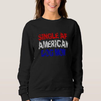 En AF American Hund Mamma Walking Icebrytare T Shirt