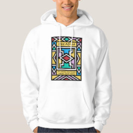 En Afrika – Ndebele – Sydafrika & Zimbabwe - Hoodie