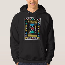 En Afrika – Ndebele – Sydafrika & Zimbabwe - Hoodie