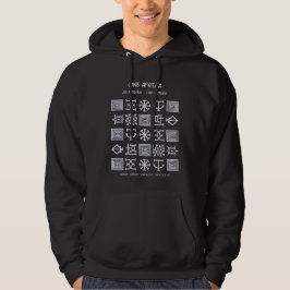 En Afrika – Nsibidi – Nigeria & Kamerun - Hoodie