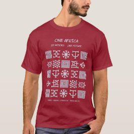En Afrika – Nsibidi – Nigeria & Kamerun - T Shirt