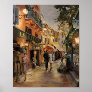 En afton i Paris Poster