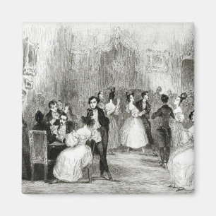 En afton på huset av Charles Nodier 1831 Magnet