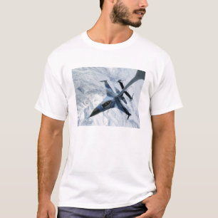En Aggressor F-16 sitter i kontakt placerar Tee Shirt