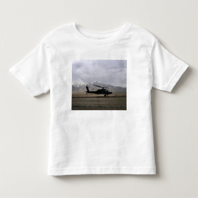 En AH-64A Apache som startar T Shirt (Framsida)