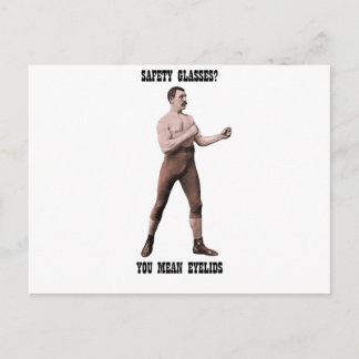 En Äkta överst Manly Man Vykort