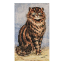 En Alert Tabby av Louis William Wain