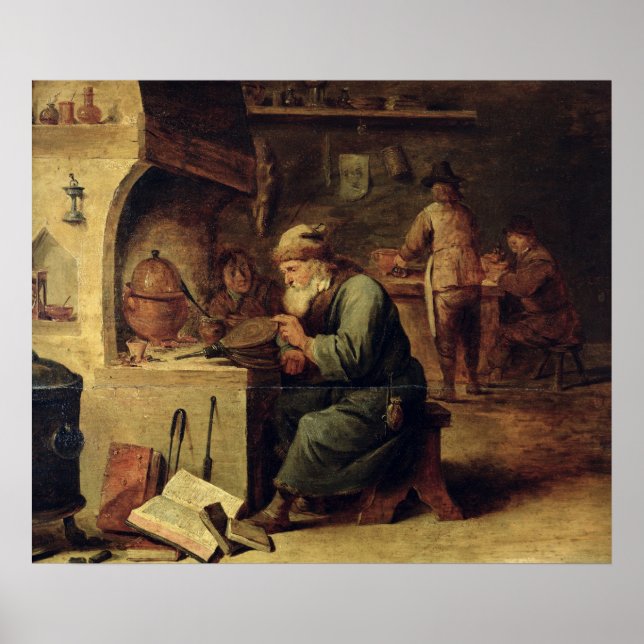 En alkemist poster (Framsidan)