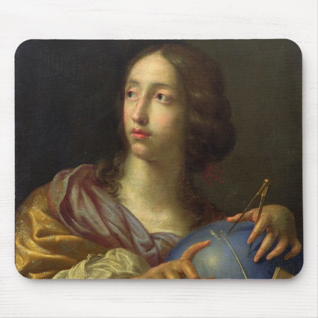 En allegori av astronomi musmatta (Framsidan)